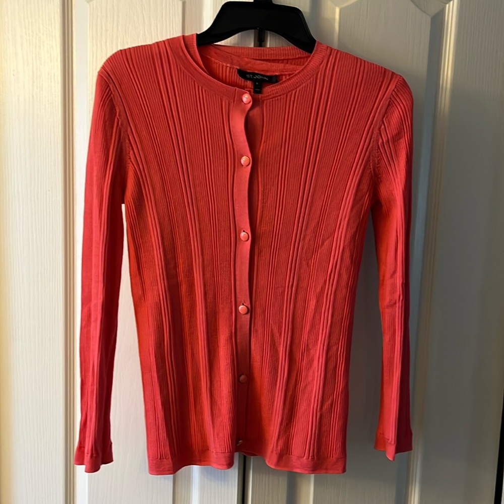 St John Cardigan 2 Pc  Set Women’s Size P Petite